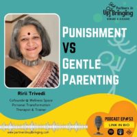 Podcast cover - Punishments Vs Gentle Parenting